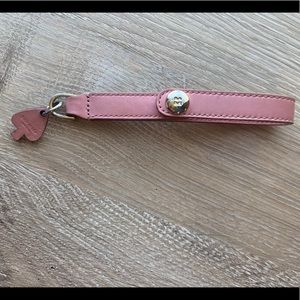 Kate spade leather keychain